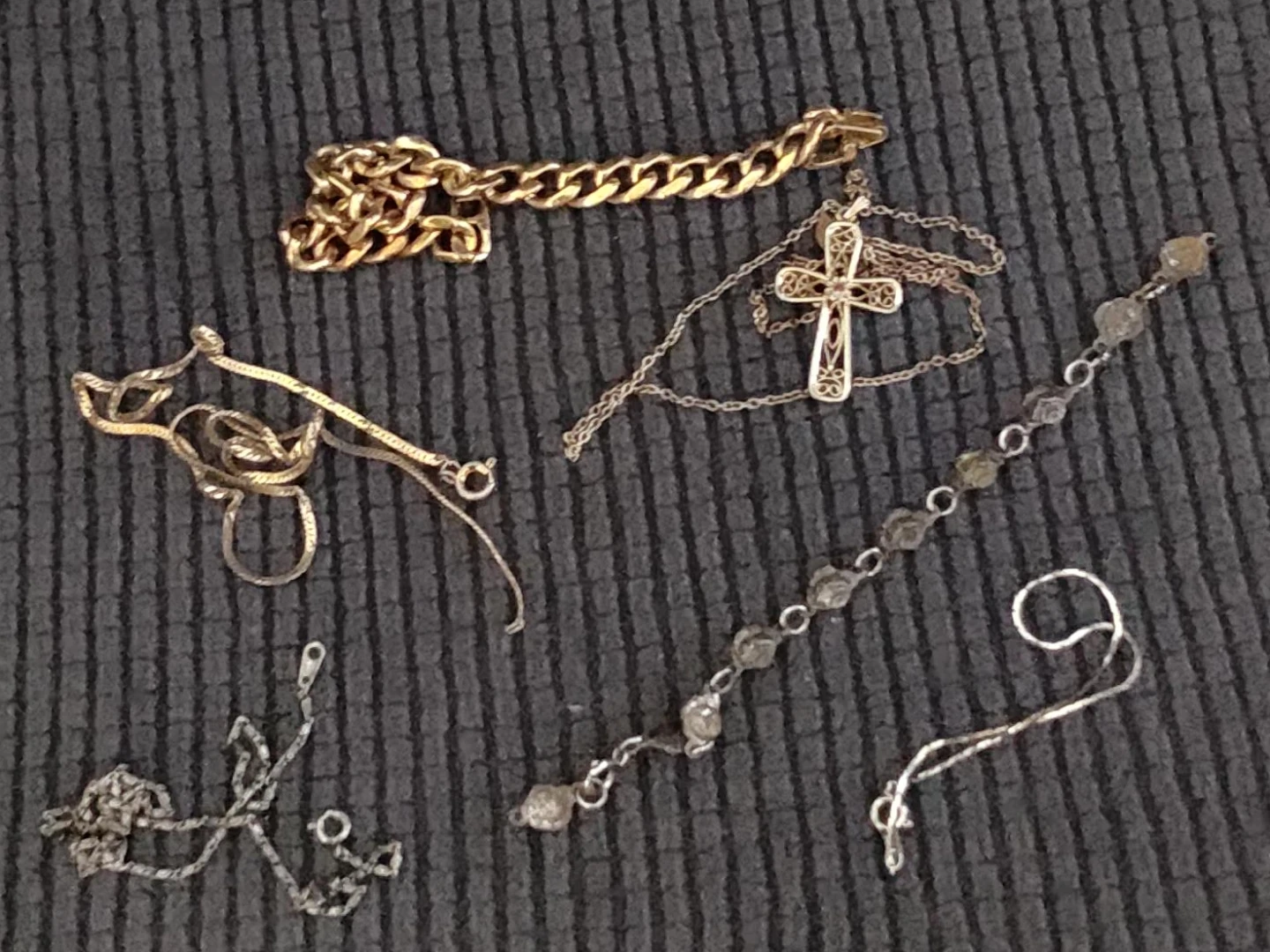 Assorted Necklaces and Chain Set