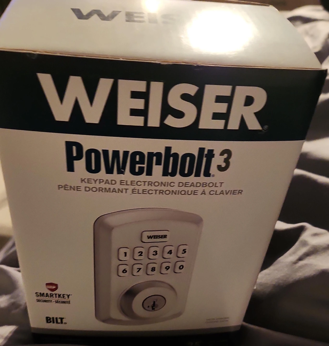 Weiser Powerbolt 3 Keypad Electronic Deadbolt