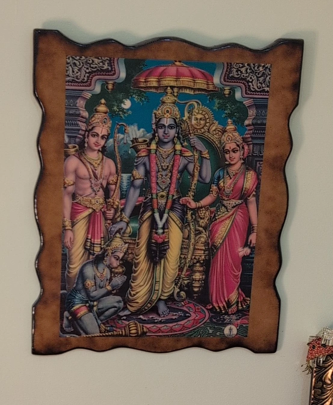 Decorative Hindu Religious Wall Art