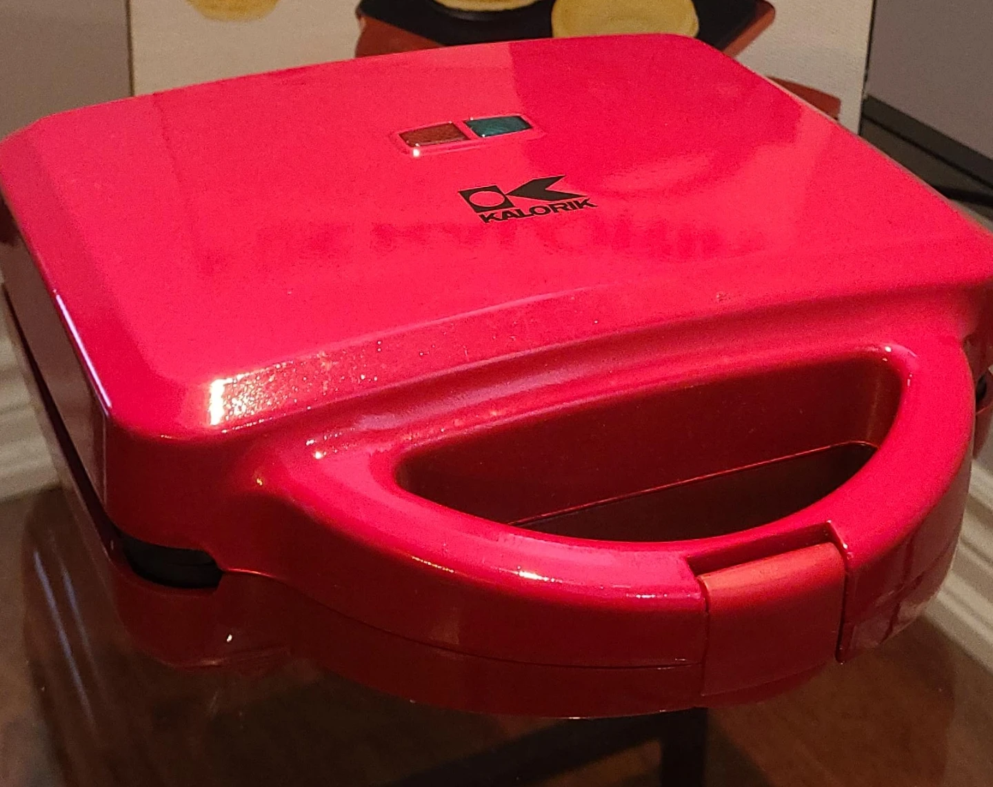 Kalorik Waffle Bowl Maker - Red