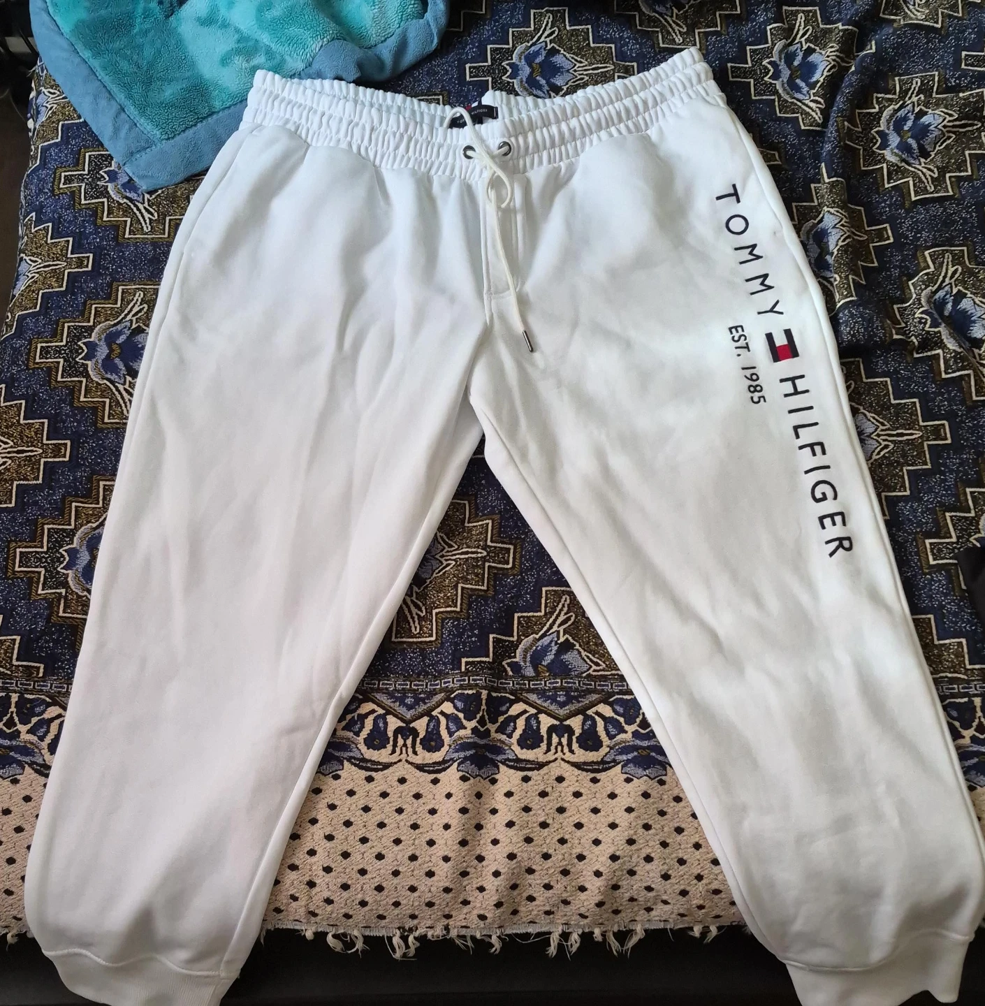 Tommy Hilfiger White Joggers XXLarge