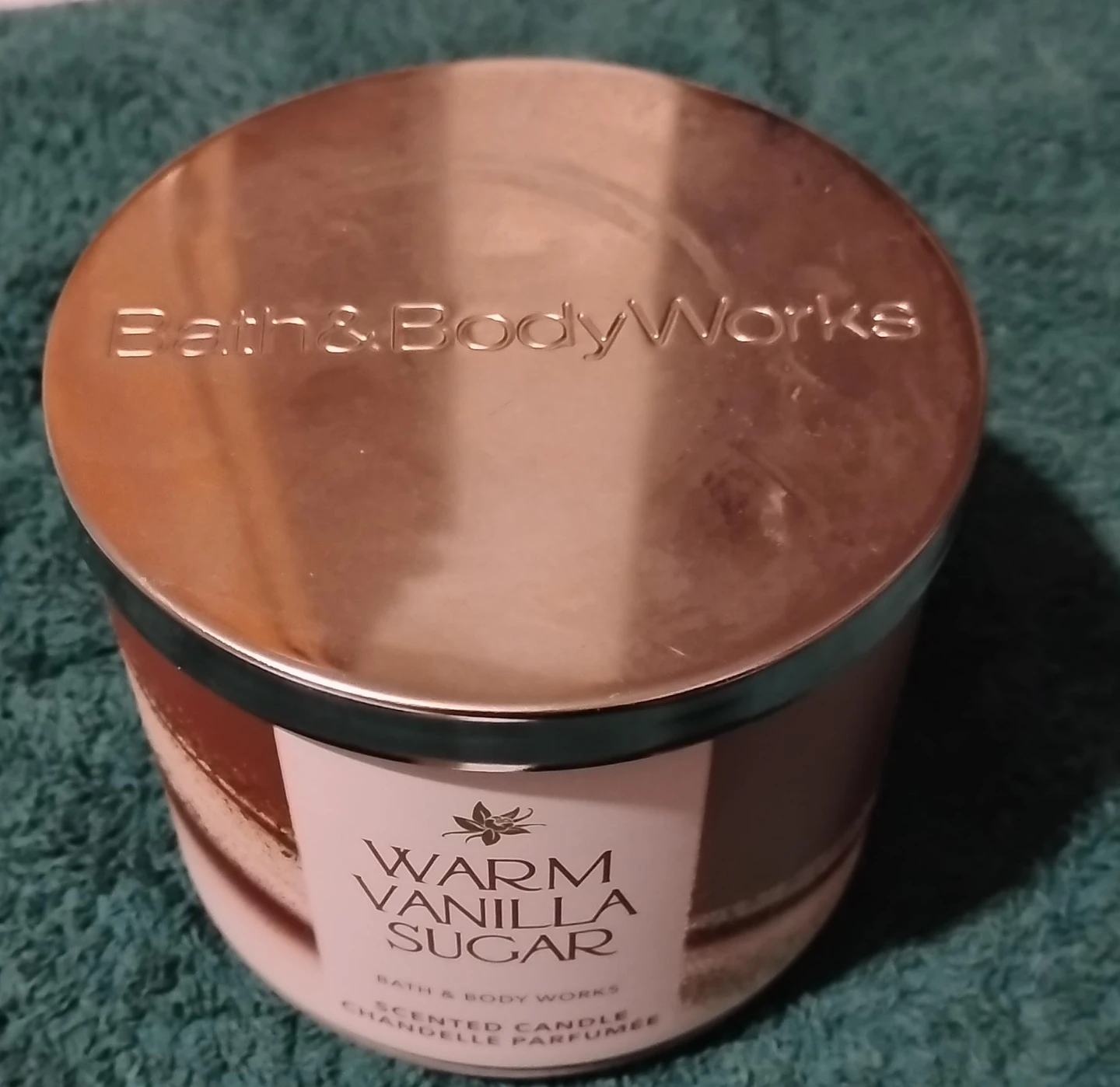 Bath & Body Works Warm Vanilla Sugar Scented Candle