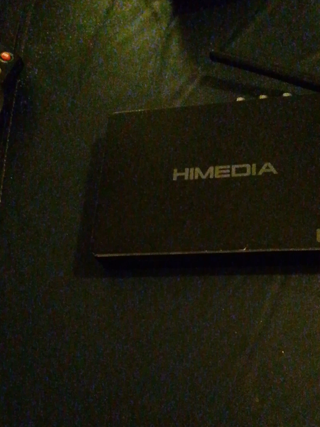 Himedia black media player