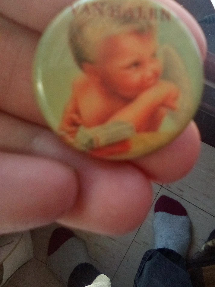 Van Halen Baby Pin