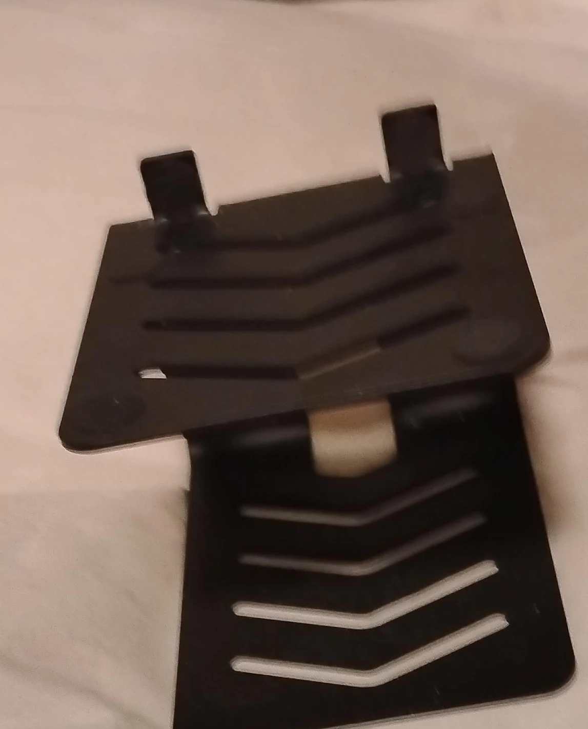 Black Plastic Sta
