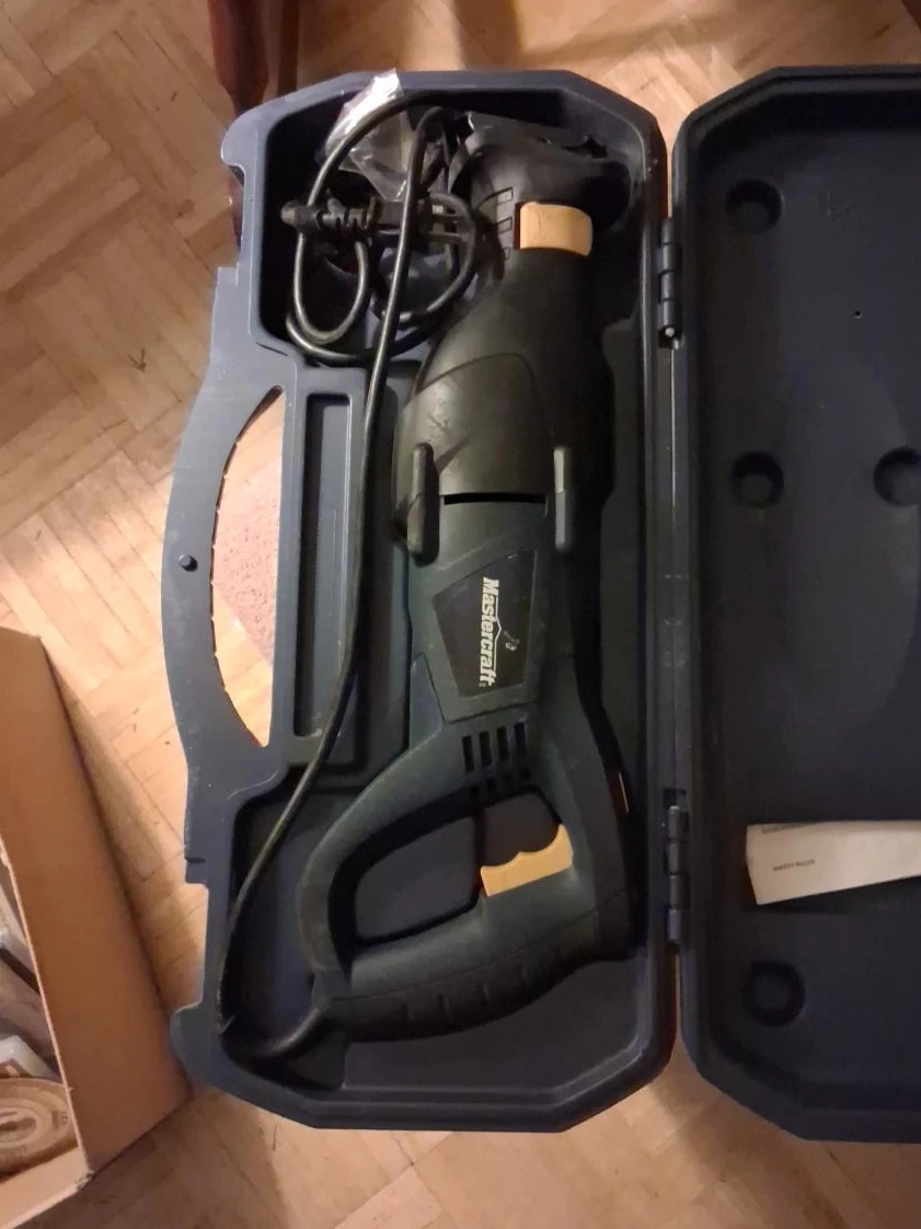 Mastercraft Reciprocating Saw with Case