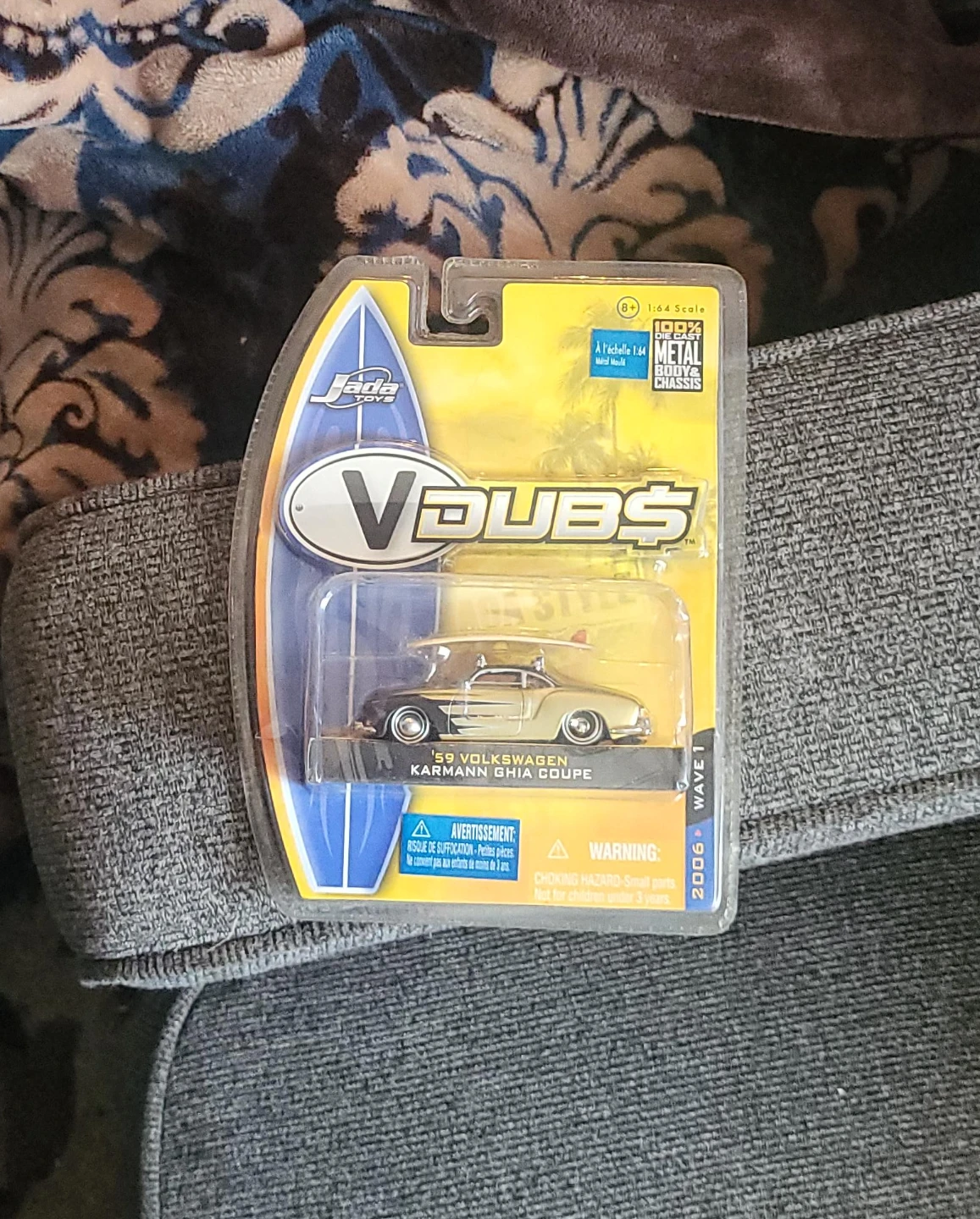 Jada Toys '59 Volkswagen Karmann Ghia Coupe Die-Cast Car