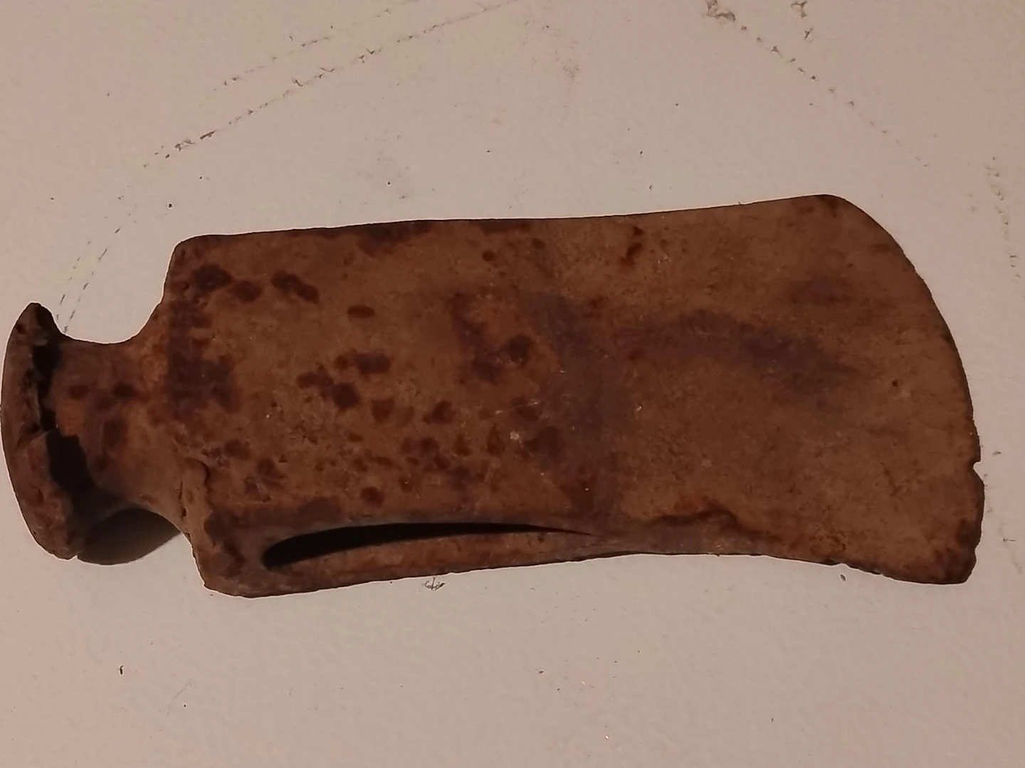 Vintage Rusty Axe Head