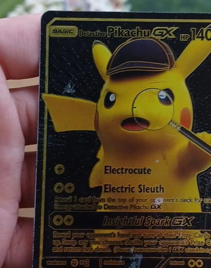 Detective Pikachu GX Pokemon Card