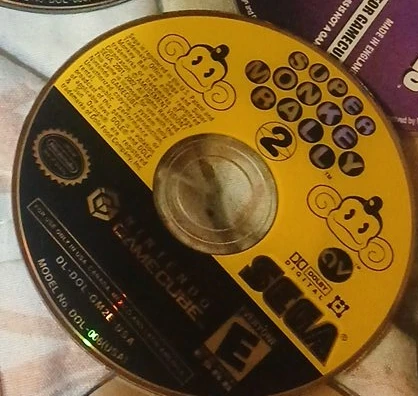 Nintendo GameCube Super Monkey Ball 2 Game Disc