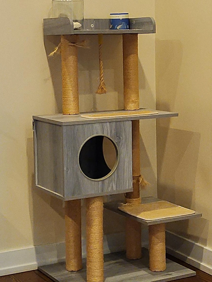 Cat Tree Condo with Scratching Posts - photo 2