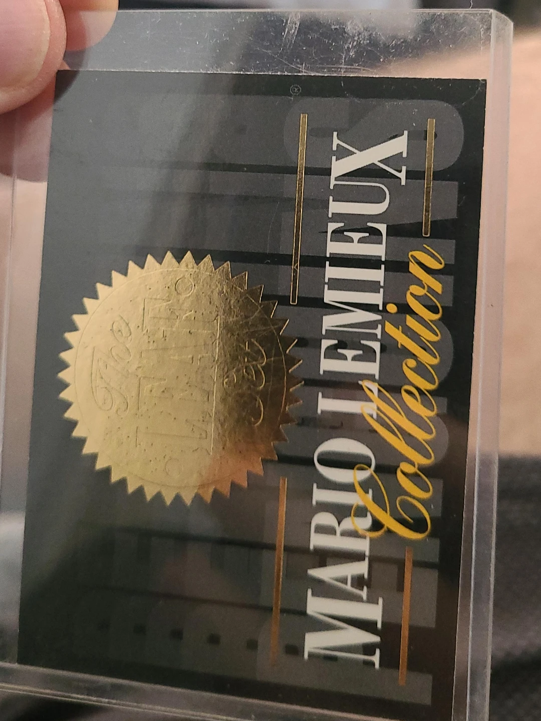 Mario Lemieux Collection Card