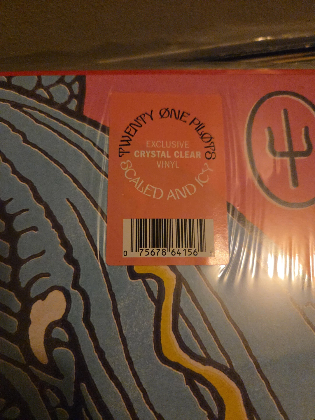 Twenty One Pilots Scaled And Icy Exclusive Crystal Clear Vinyl