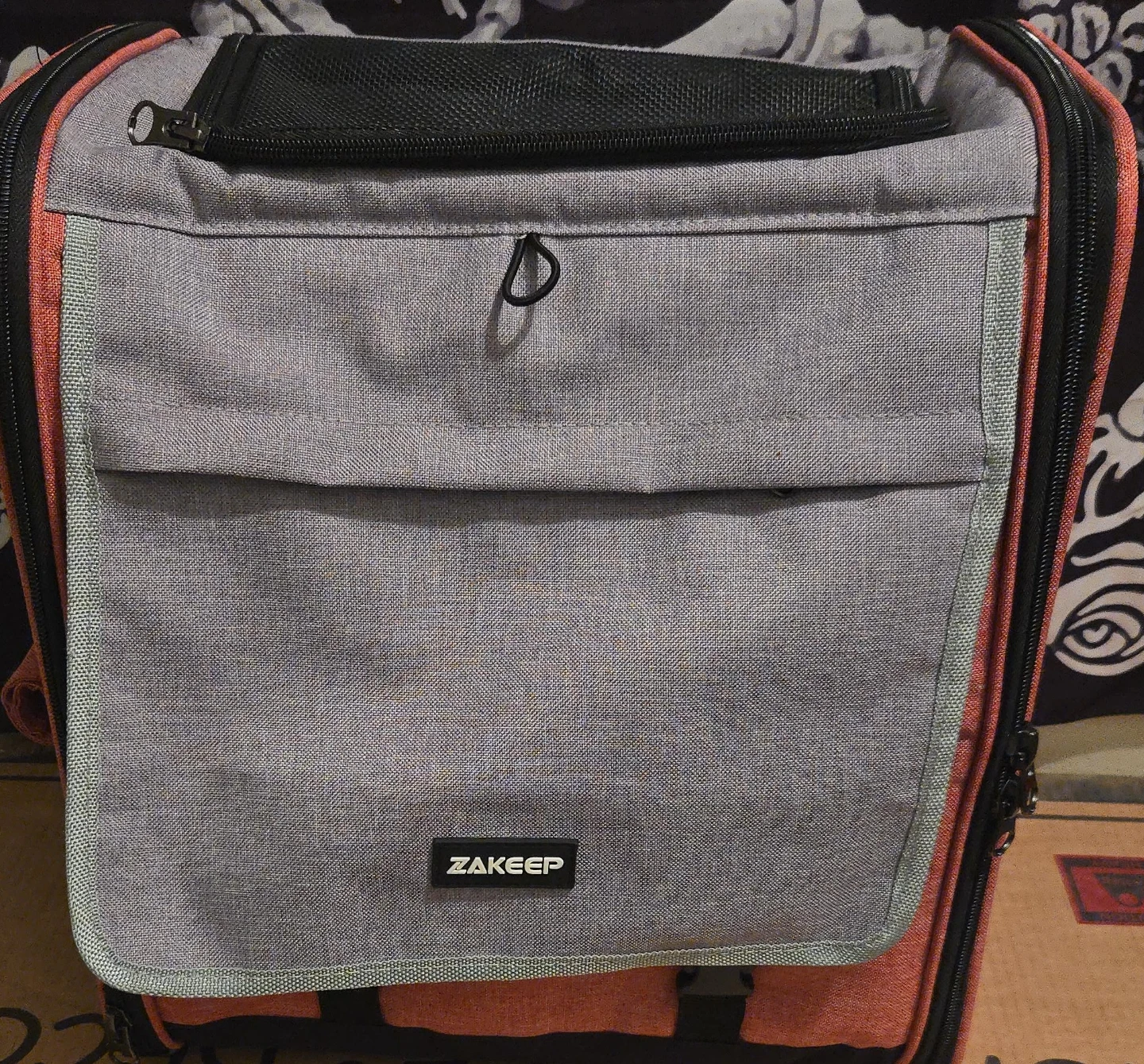 Zakeep Pet Carrier Backpack - Pink/Black