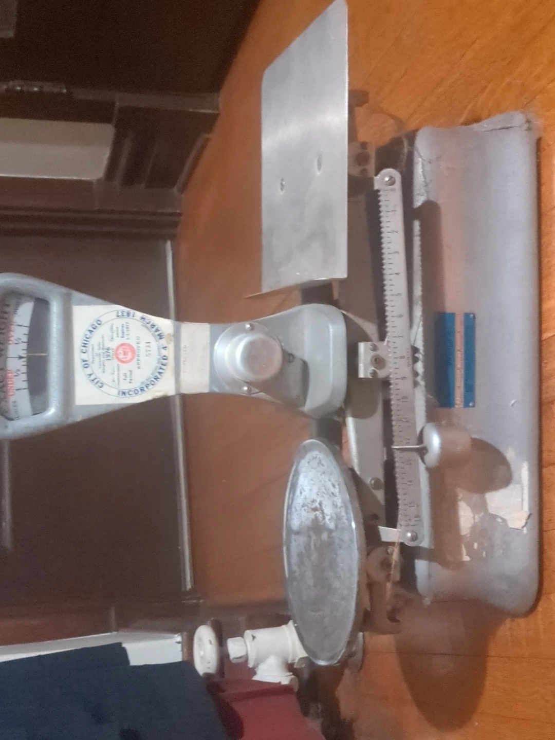 Vintage Exact Weight Scale by City of Chicago