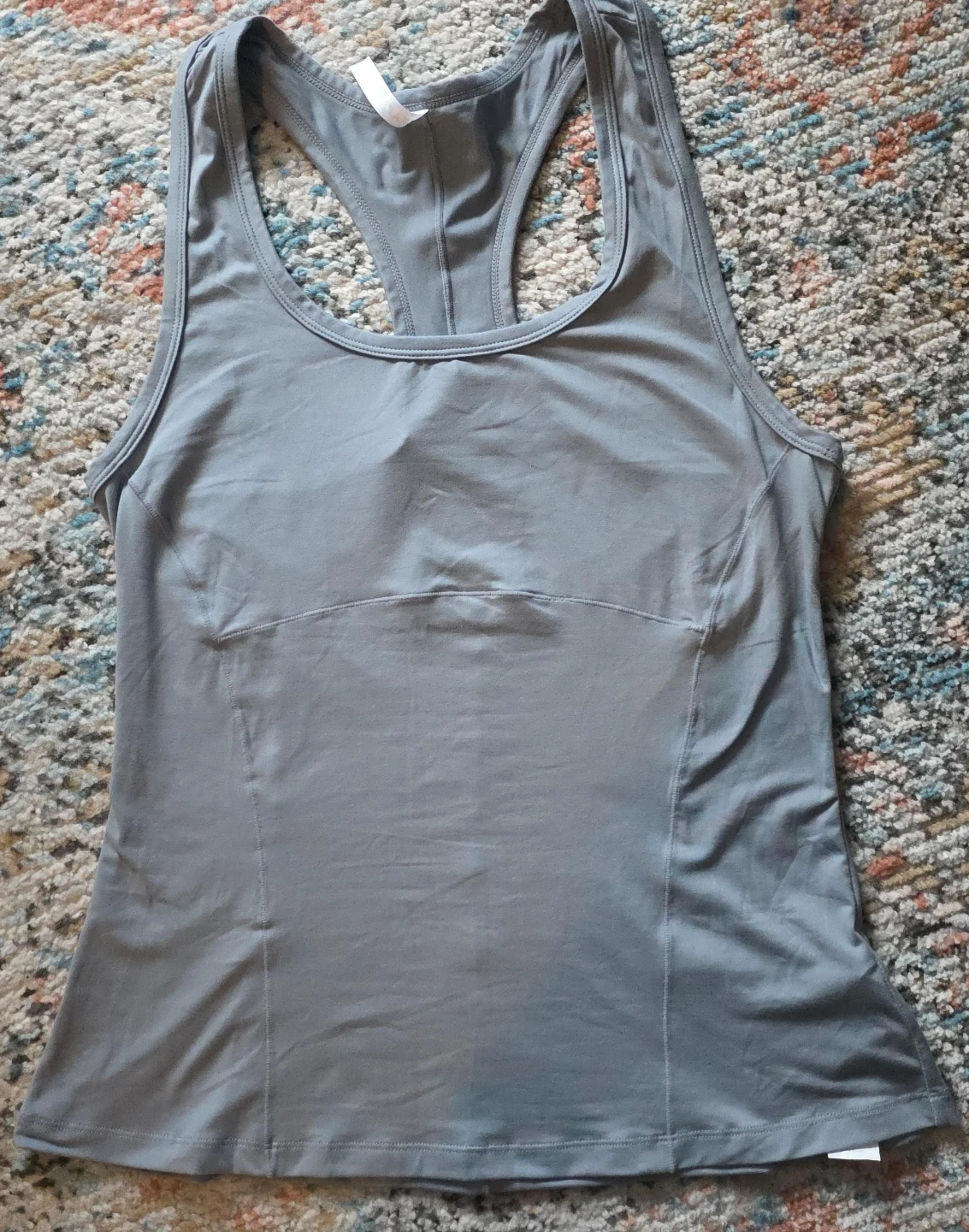 Fabletics Grey Athletic Tank Top