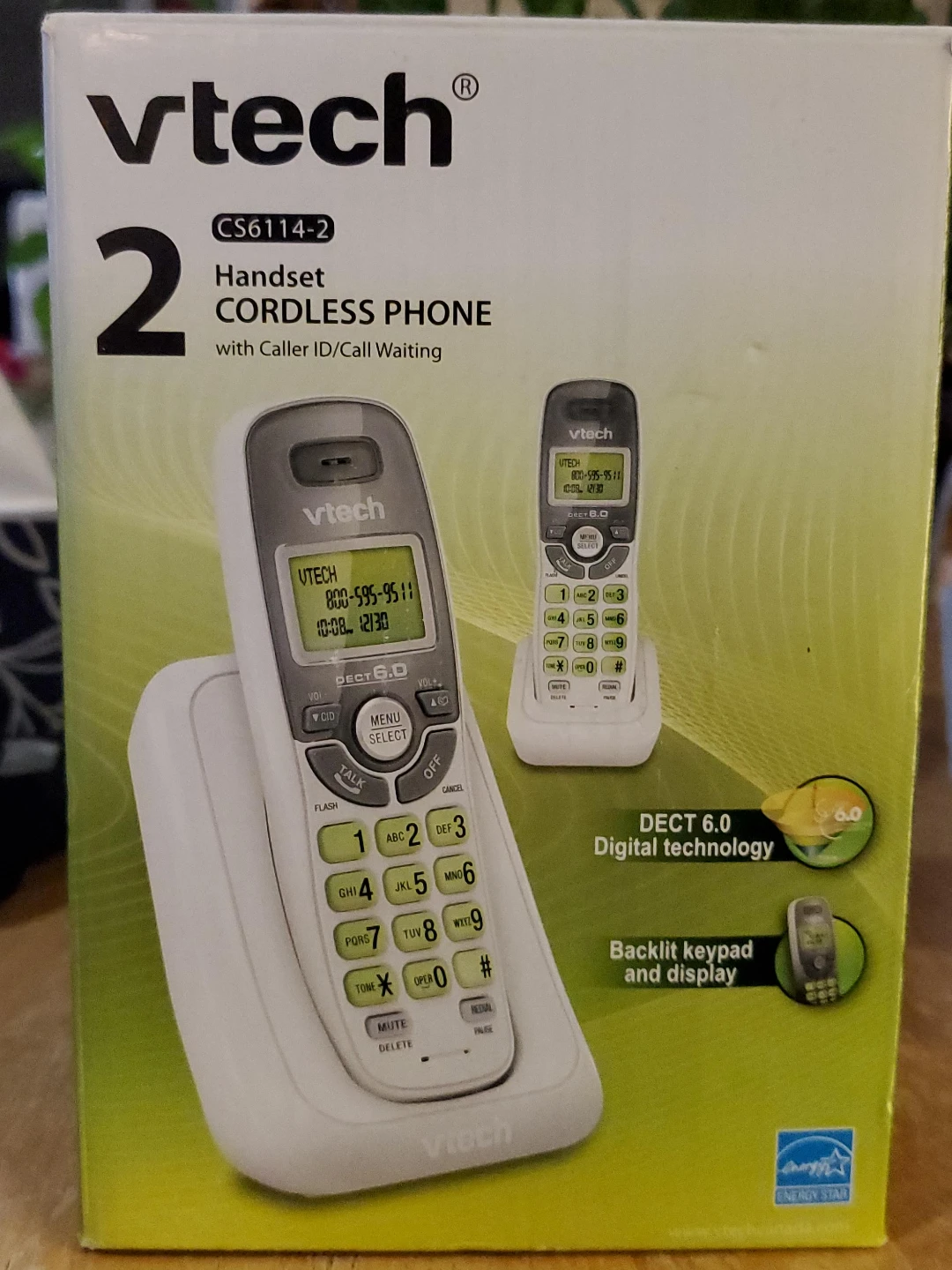 VTech CS6114-2 2-Handset Cordless Phone with Caller ID