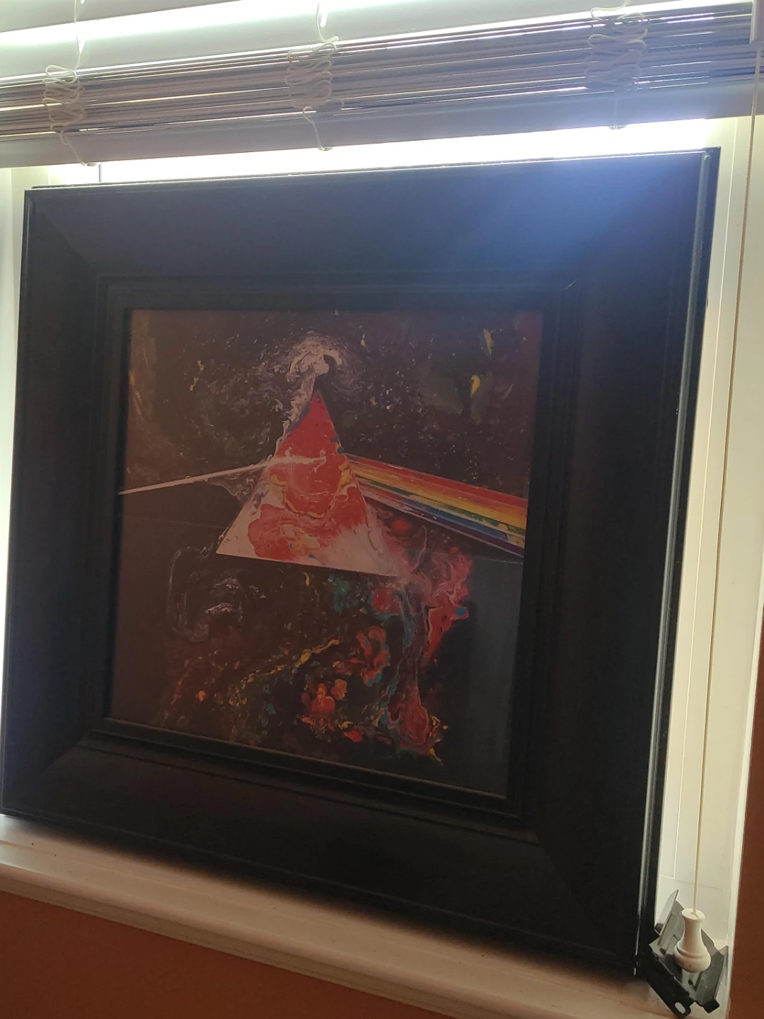 Framed "The Dark Side of the Moon" Art Print