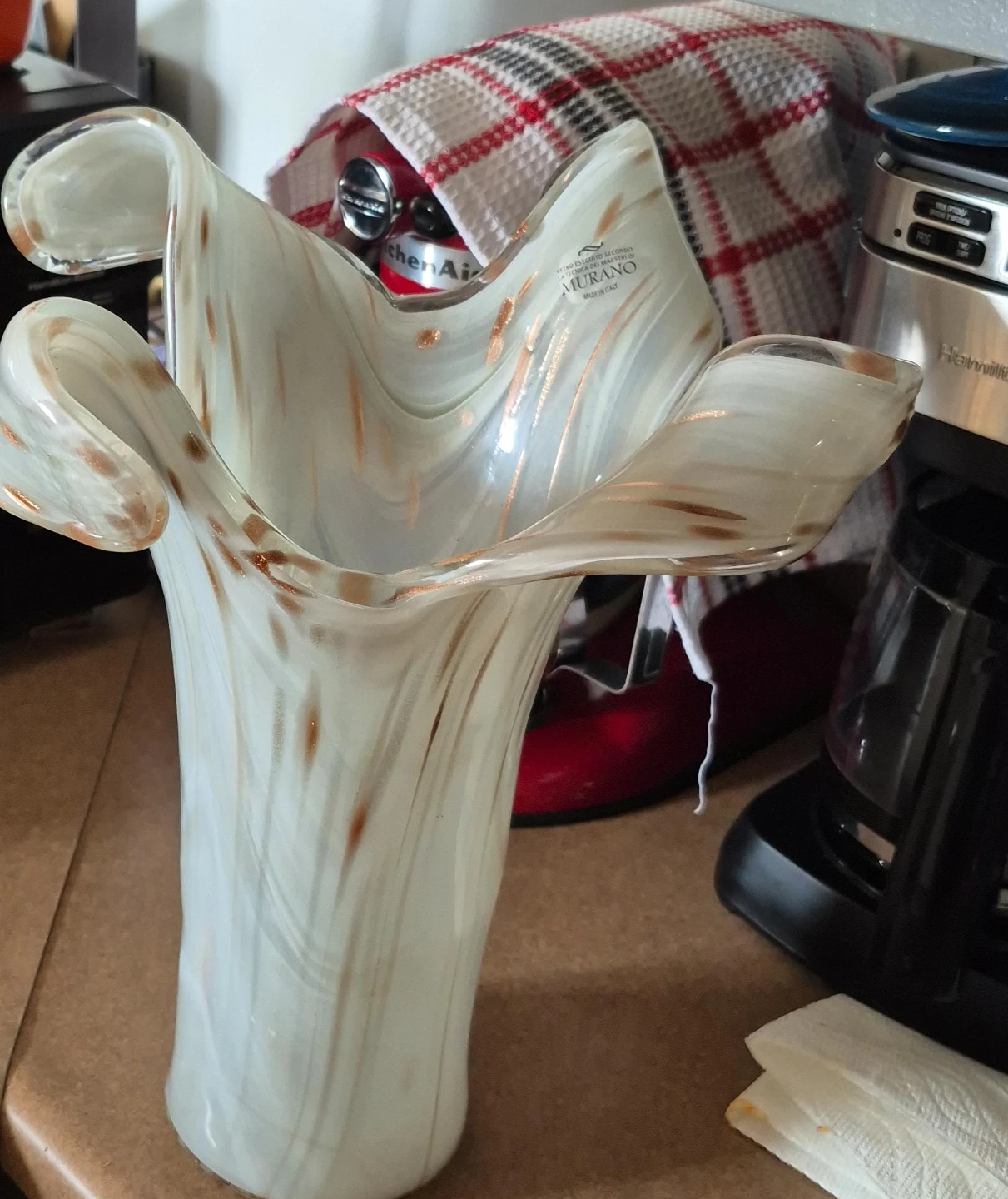 Murano Glass Vase
