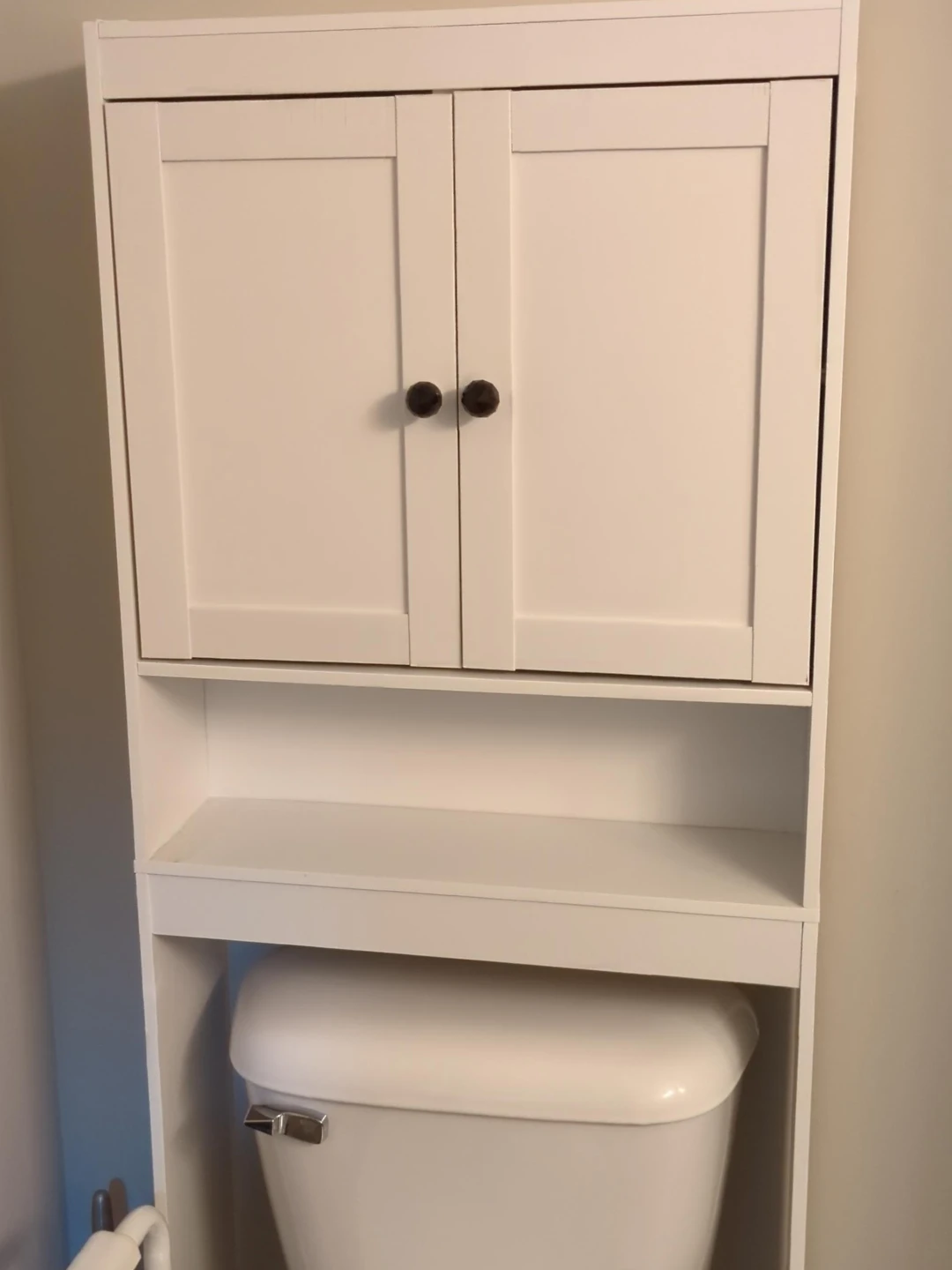 White Bathroom Storage Cabinet