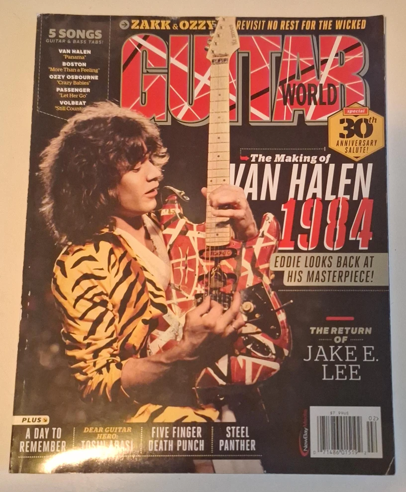 Guitar World Magazine - The Making of Van Halen 1984