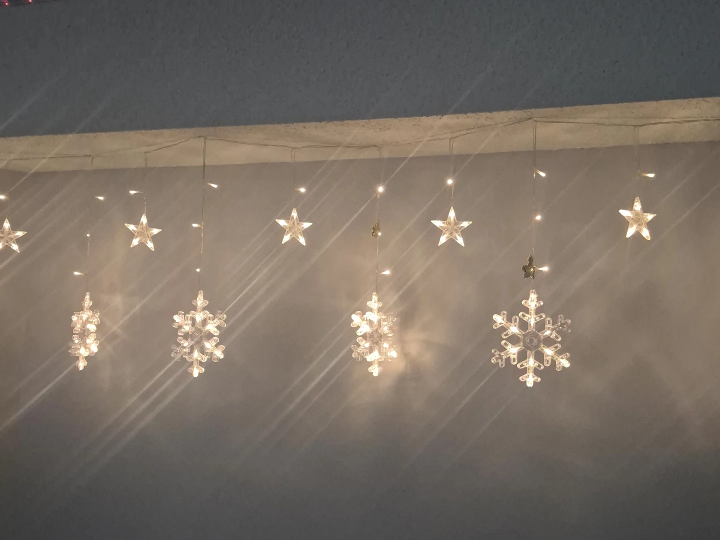 Decorative Star and Snowflake Lights