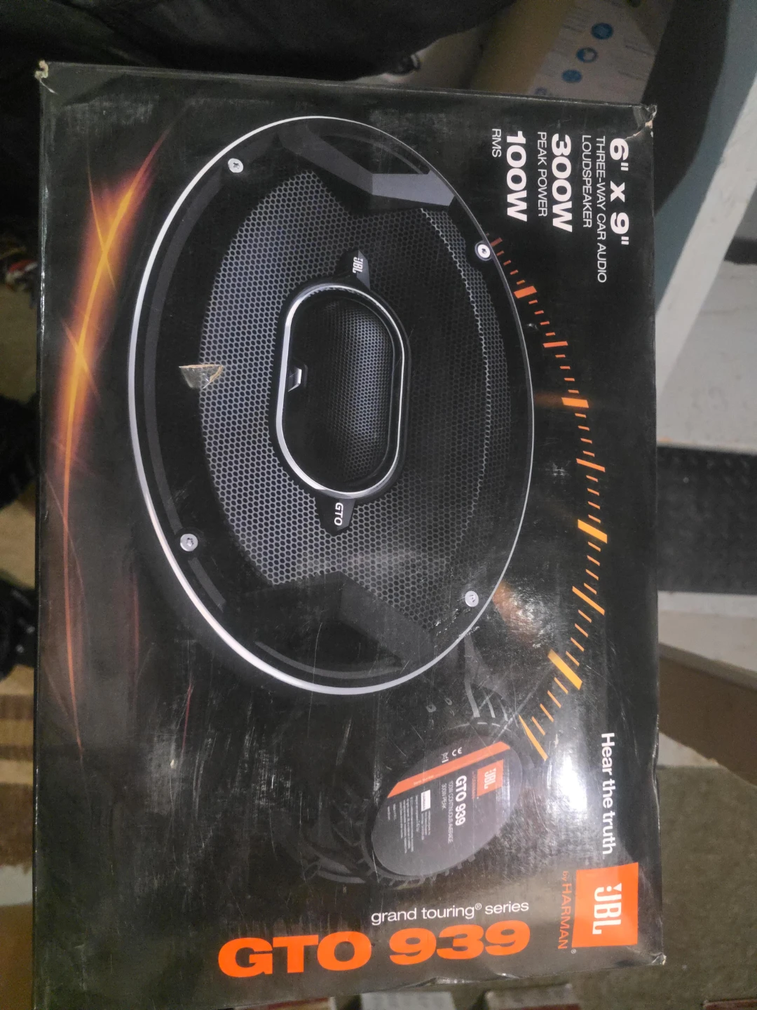 JBL Grand Touring Series 6"Three-Way Car Audio Loudspeaker