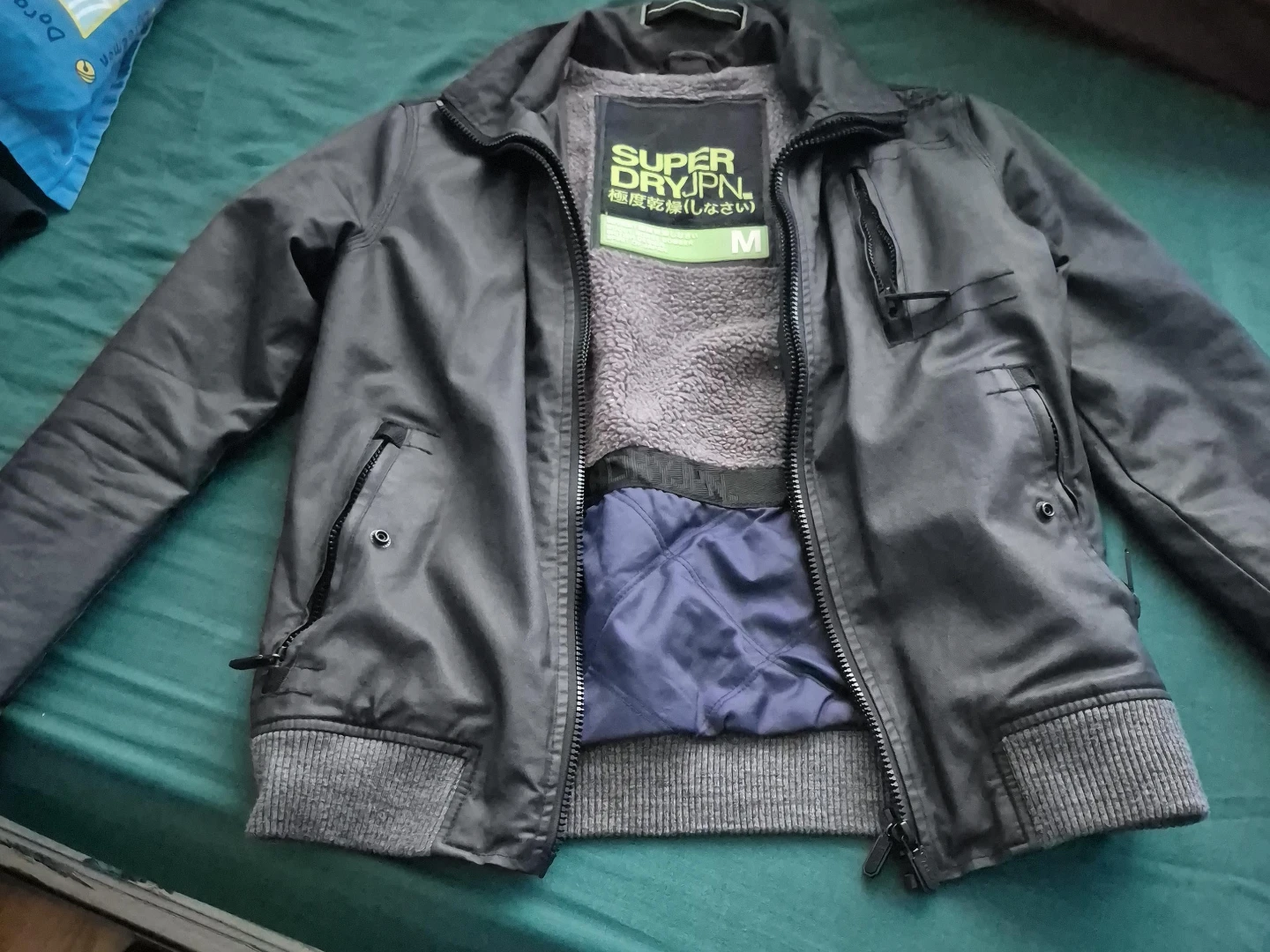 Superdry Moody Norse Bomber Jacket Size M
