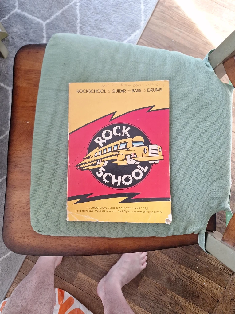 Rock School Guitar Bass Drums Book