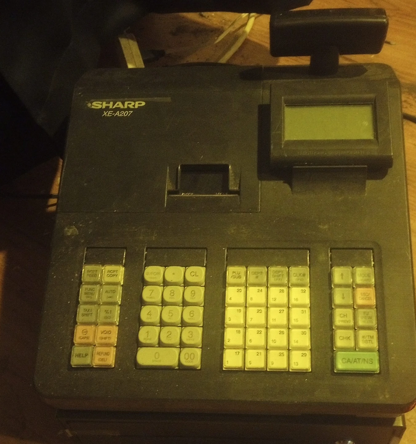 Sharp XE-A207 Electronic Cash Register