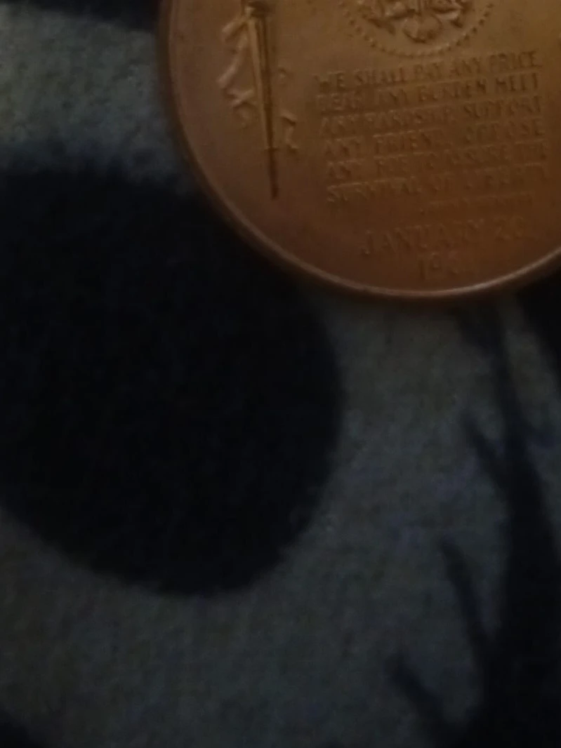 President John F. Kennedy Inauguration Coin