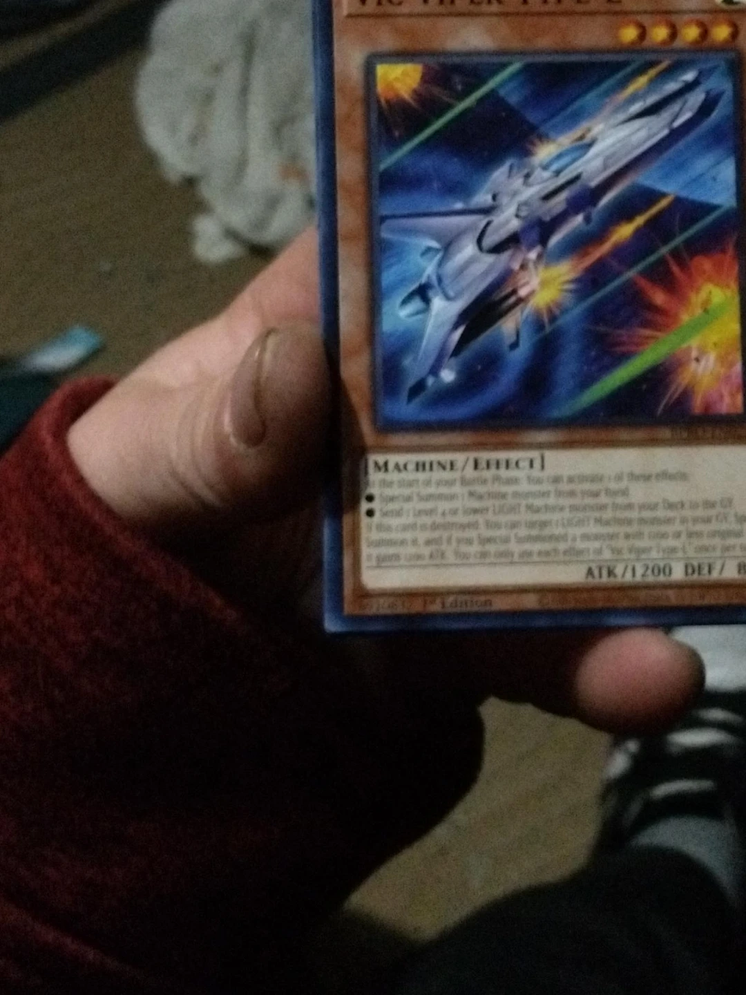 Yu-Gi-Oh! Vic Viper Type-4 Machine/Effect Card