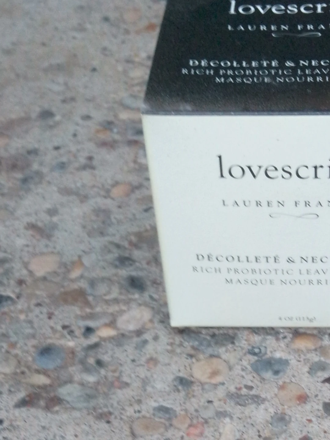 LoveSeen Decollete & Neck Rich Probiotic Leave-On Masque