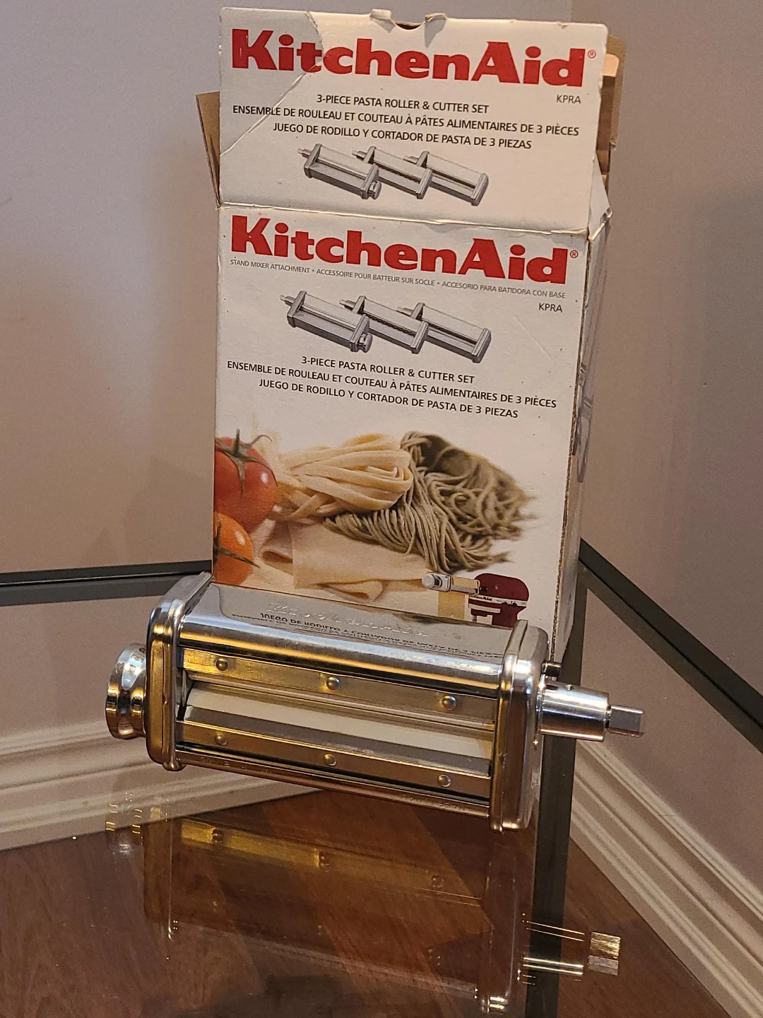 KitchenAid 3-Piece Pasta Roller & Cutter Set