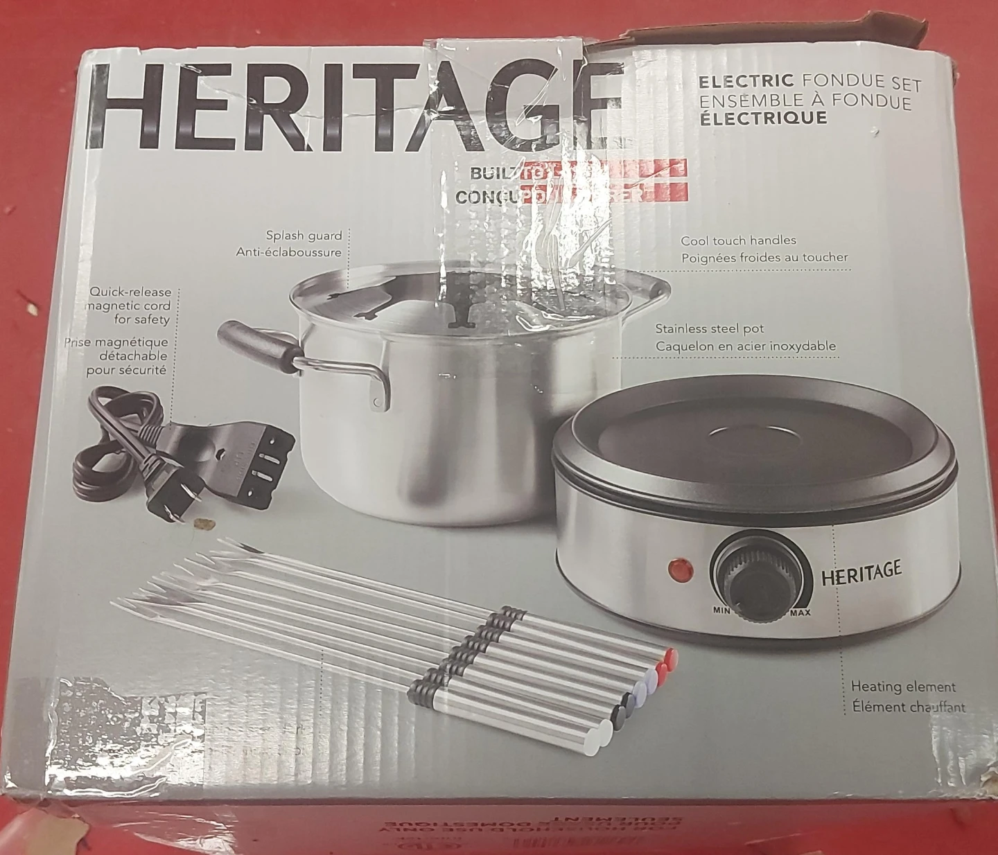 Heritage Electric Fondue Set