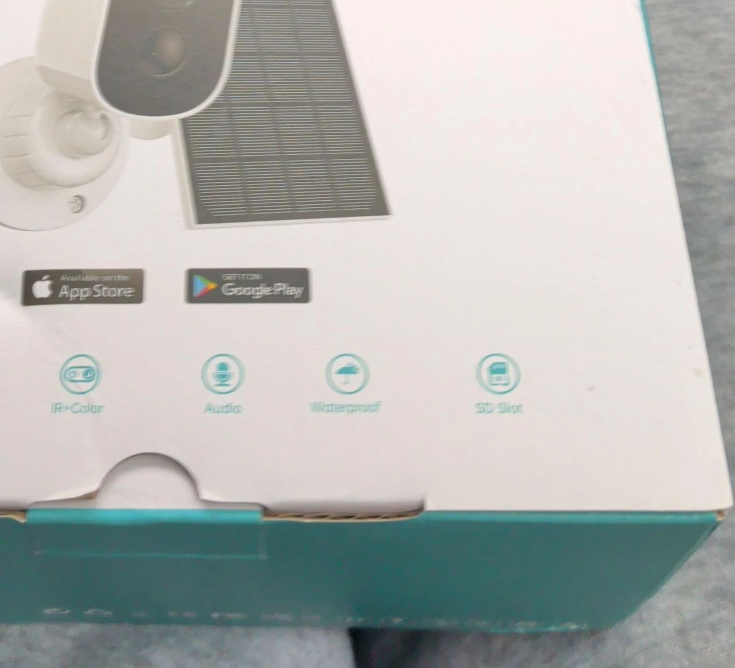 Security Camera with Solar Panel