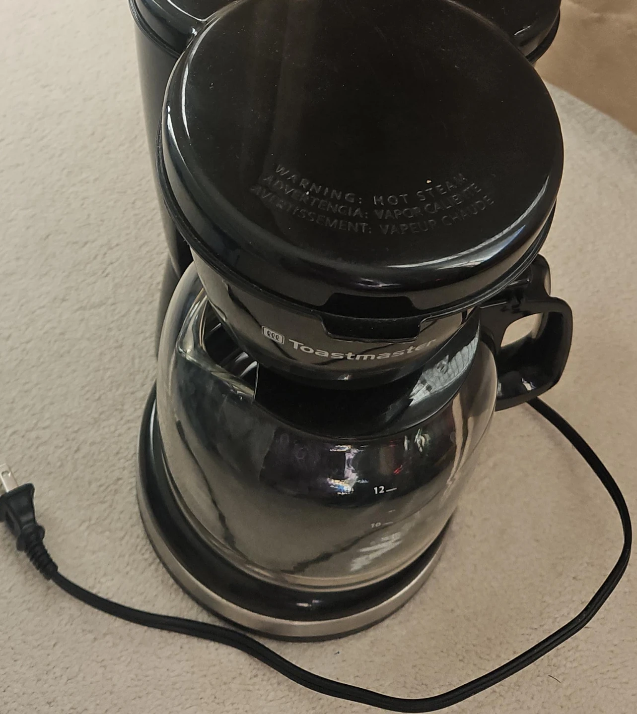 Toastmaster Black Coffee Maker