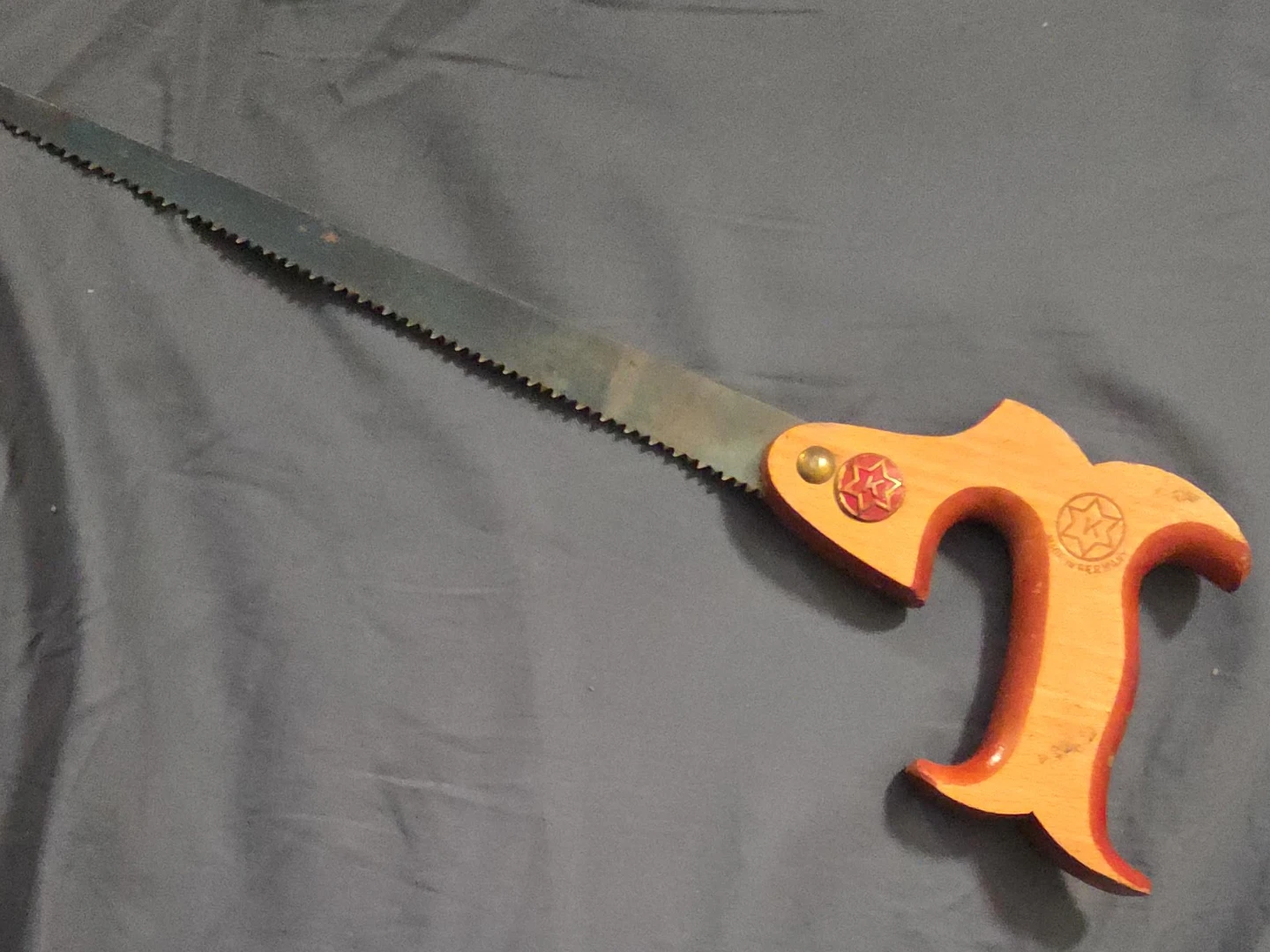 Kraftwerk Pull Saw with Wooden Handle