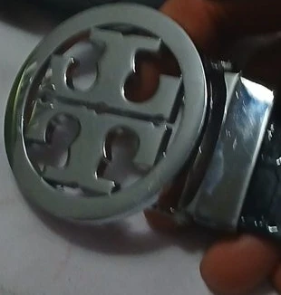 Tory Burch Logo Belt buckle