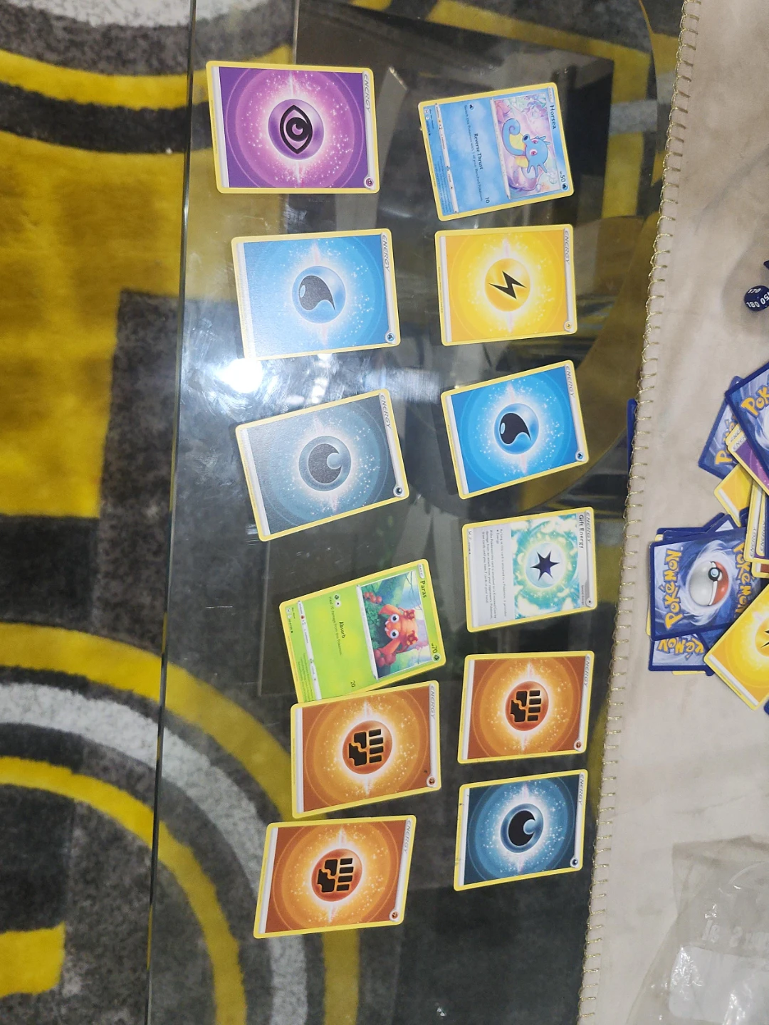 Pokemon Cards - Energy and Trainer Cards