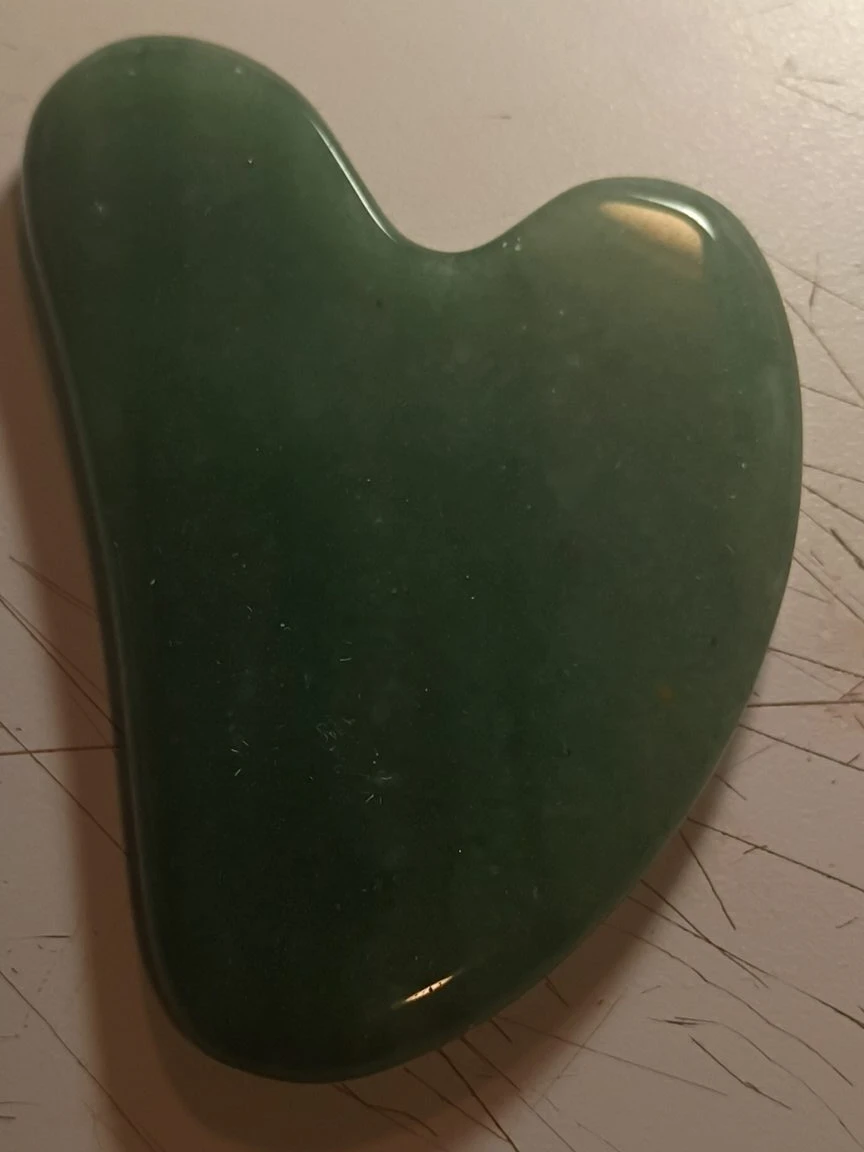 Green Jade Gua Sha Stone