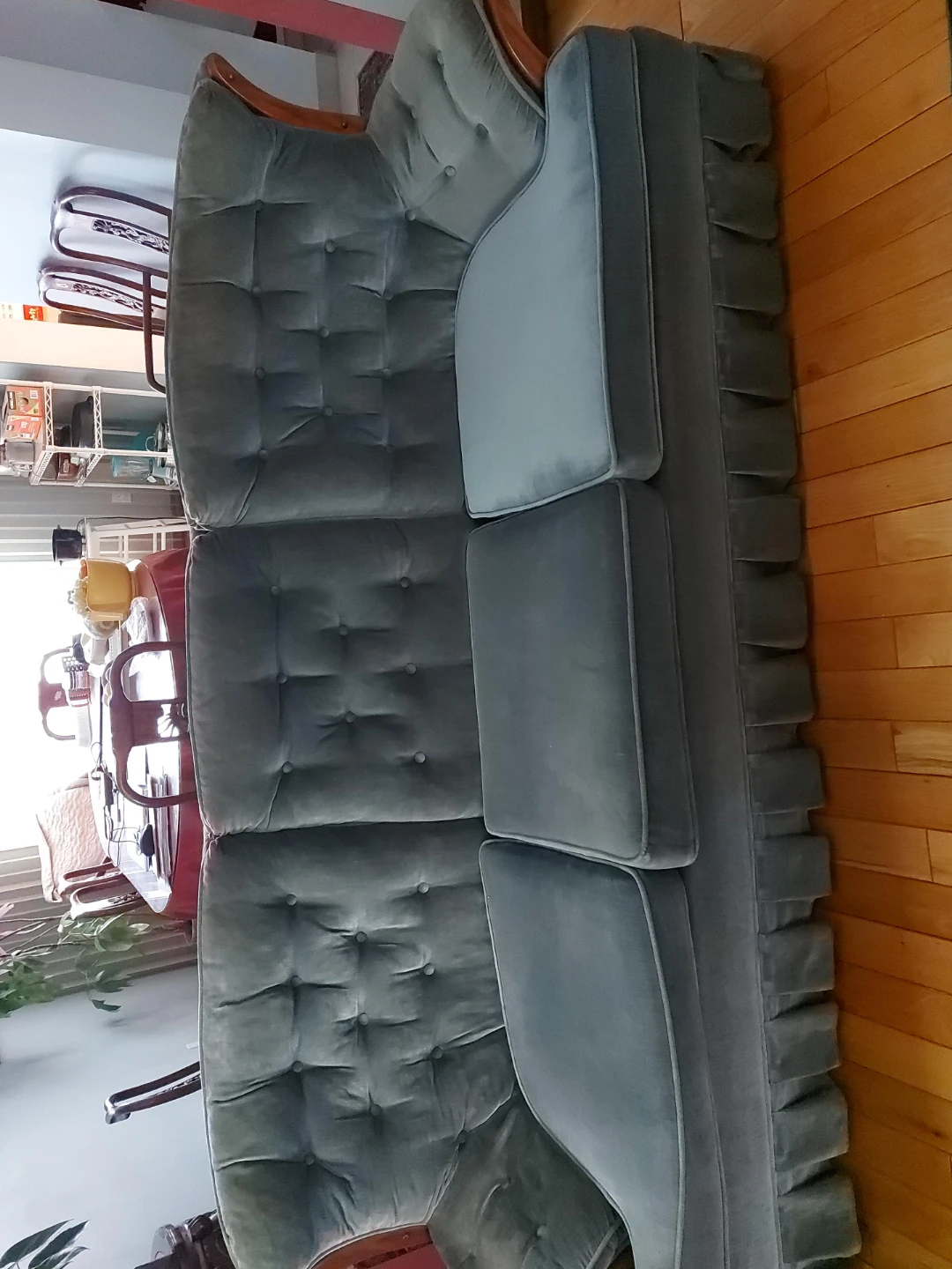 Vintage Tufted Sofa