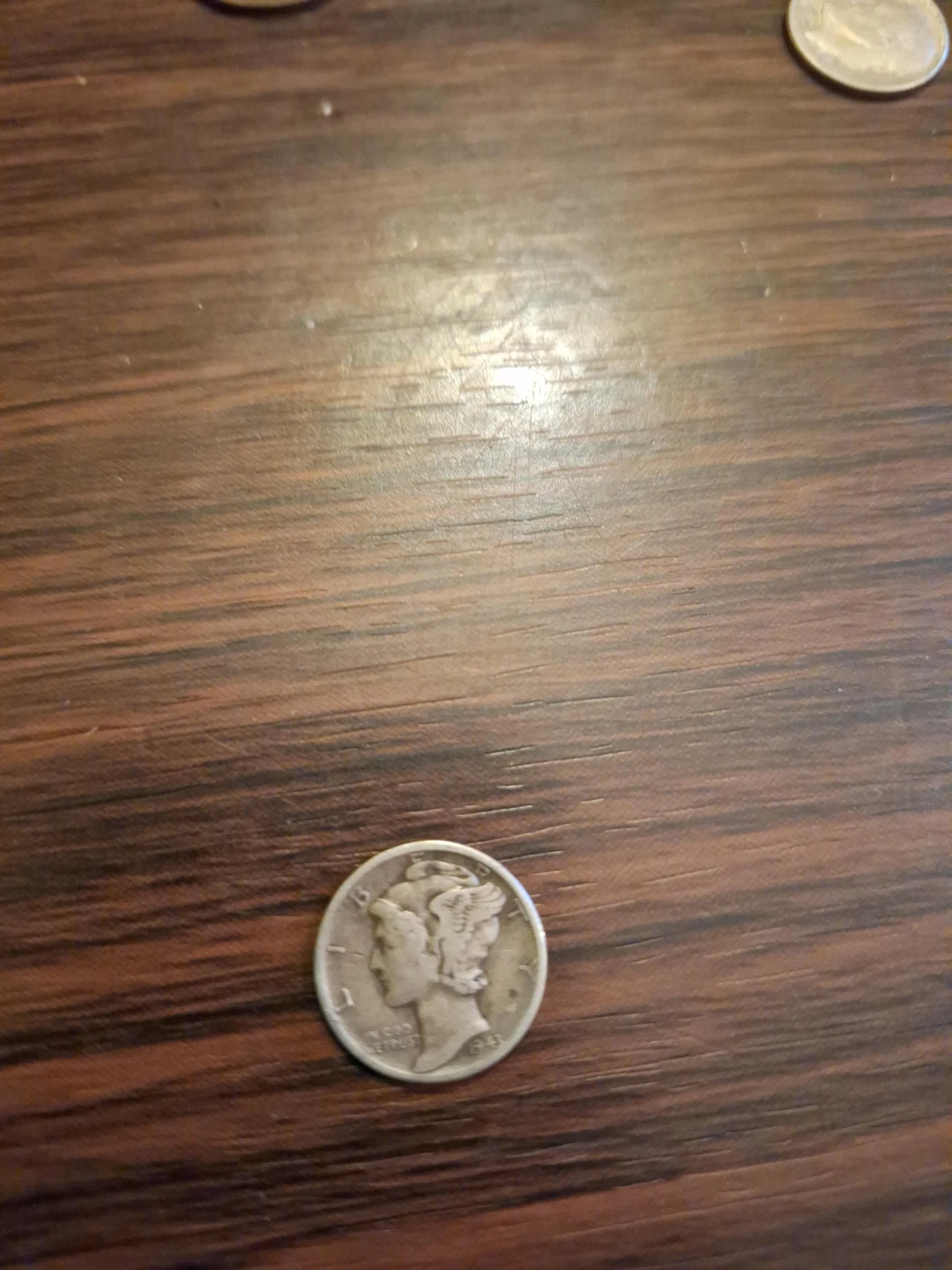1945 Mercury Dime