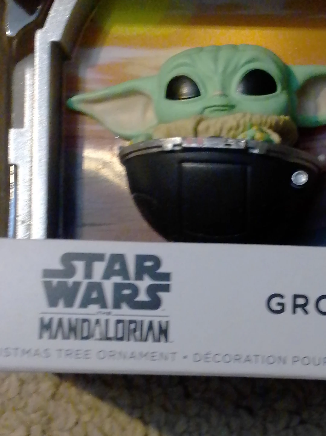 Star Wars The Mandalorian Grogu Christmas Ornament