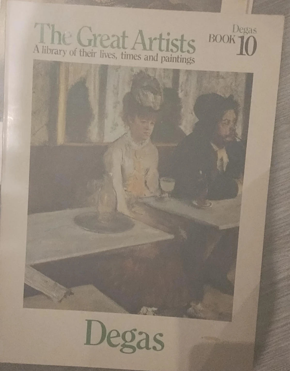 The Great Artists Book 10: Degas