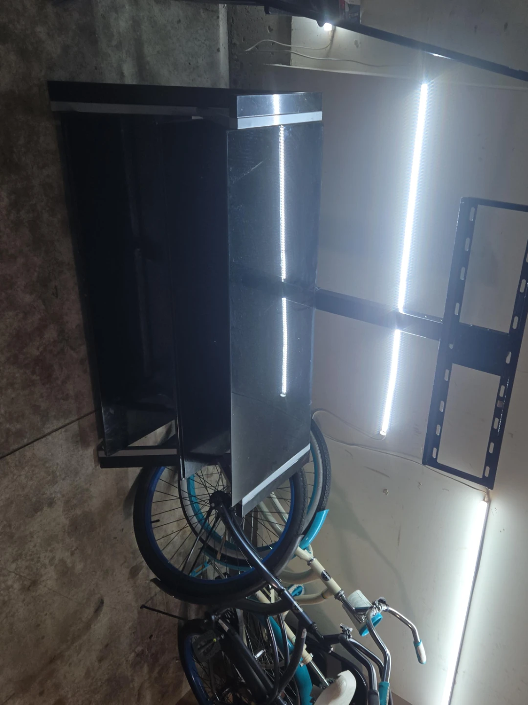 Black TV Stand