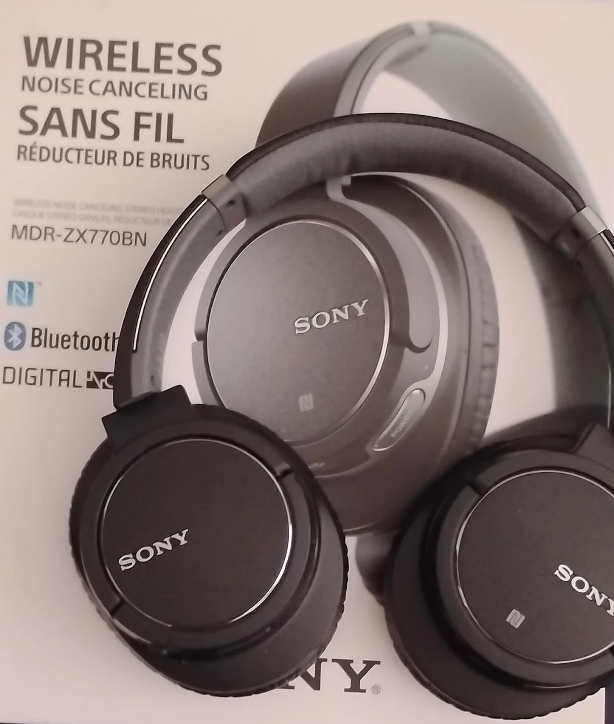 Sony Wireless Noise Cancelling Headphones MDR-ZX770BN