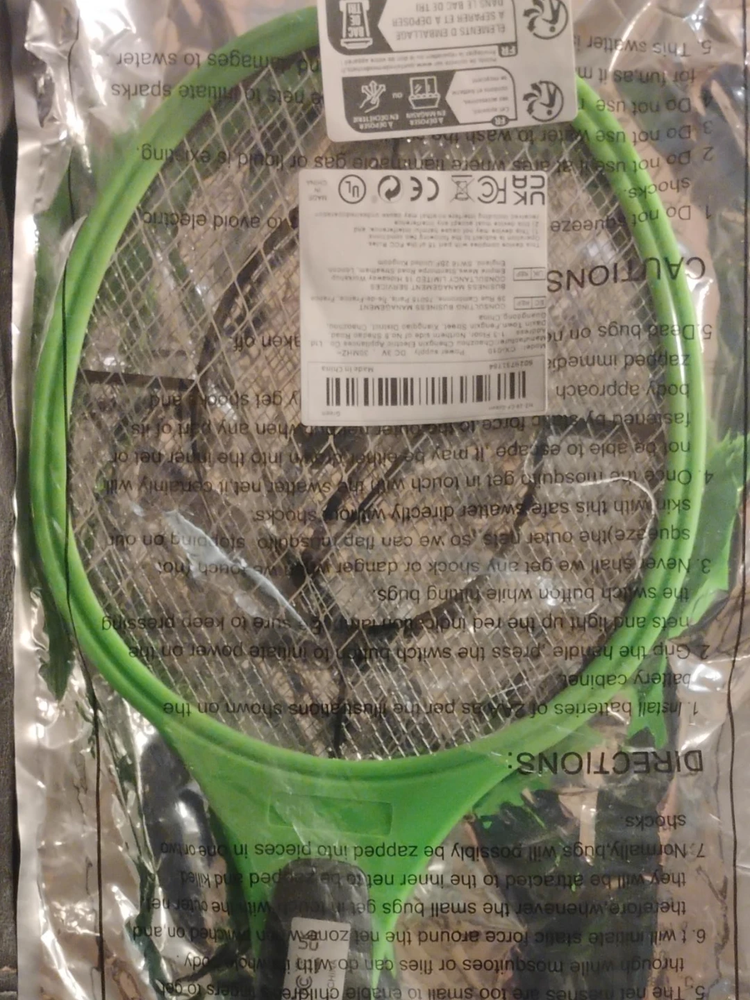 Green Electric Insect Swatter - photo 2