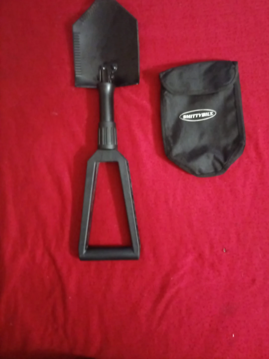 Smittybilt Folding Shovel with Pouch