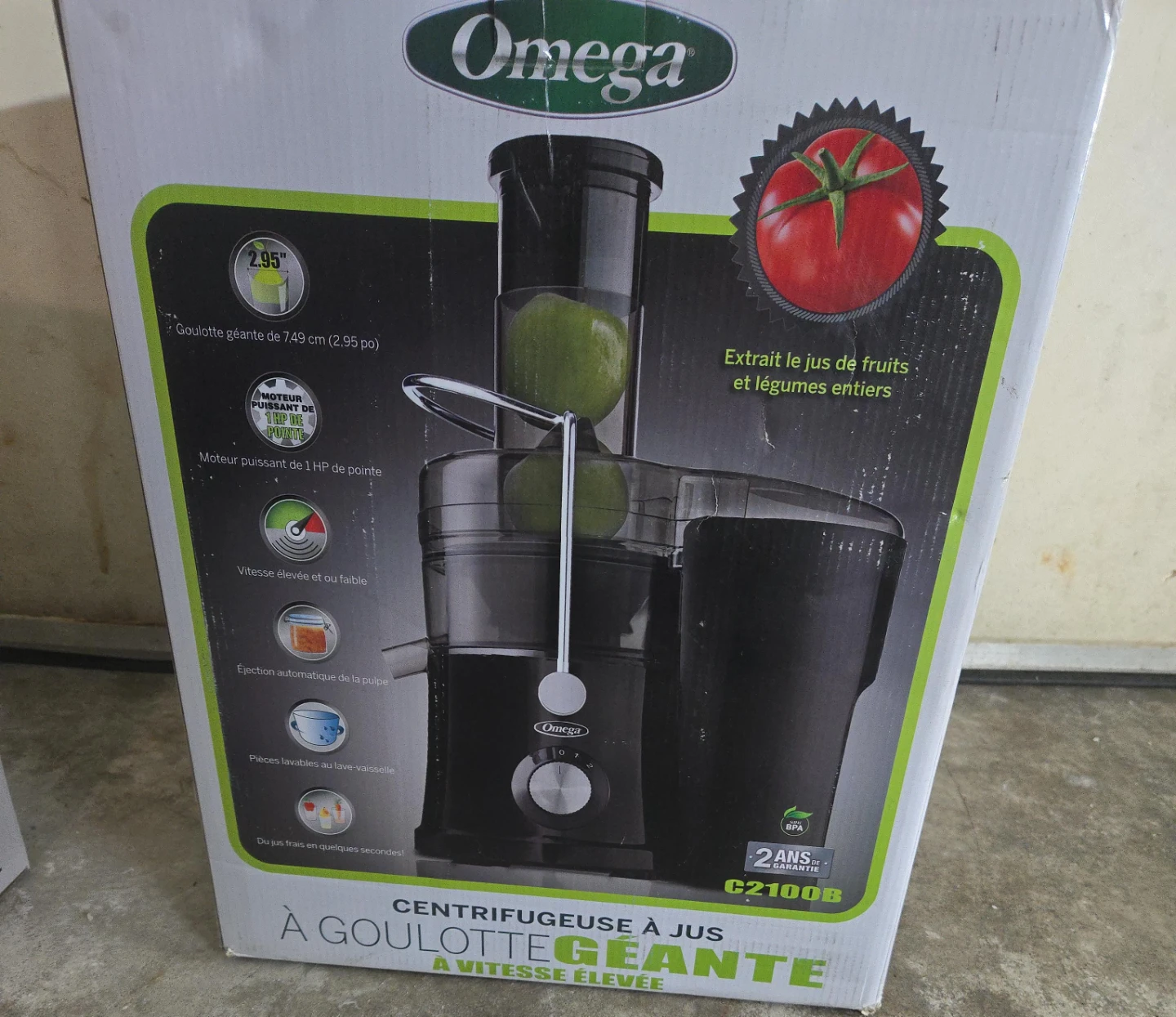 Omega Centrifuguse Juicer CZN100B
